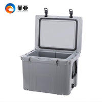 55L Large Capacity Insulated Cooler Box for Fresh Food Transport with Optional Wheels