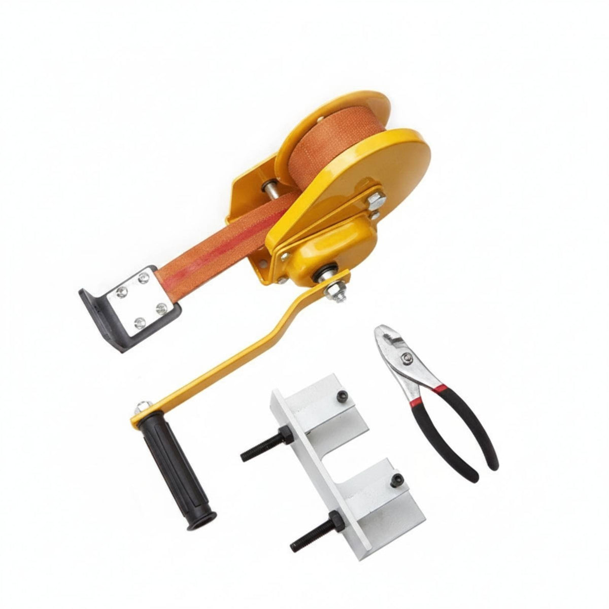 Wire Drawing Tool with Hand Crank Tabletop Benchtop Wire Drawing Tool Secure for Metalworking