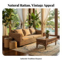 Southeast Asian design Woven Strap Chaise Vintage Design Asymmetrical Woven Lounger Designer Piece Lounge Seating Ergonomic Shape for Interior Designers, Homeowners, Adults, Living Room, Showroom, Sunroom, Bedroom
