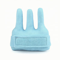 Soft Finger Grip Exerciser Gentle Resistance Finger Exerciser with Wrist Strap Flexible Hand Gripper Strengthener Ergonomic for Rehab