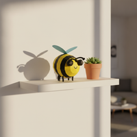 3D Papercraft Bee Insect Model DIY Kit for Home Decor and Gifts