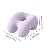 Face down Desk Pillow Slow Spring-Back Office Rest Pillow Ergonomic Design Memory Foam Rest Cushion for Students, School