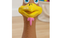 gnawResistant Latex Squeaky Dog Toy Interactive Play Latex Dog Toy Cartoon Design for at Home