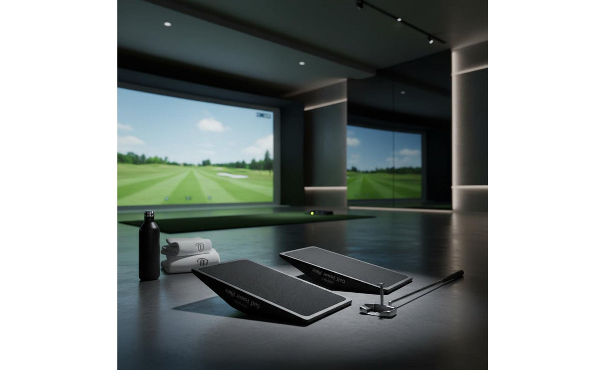 Slip-Resistant Golf Rotation Board for Weight Transfer Training