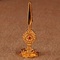 Alloy Lotus Incense Holder Clip for Sticks and Coils