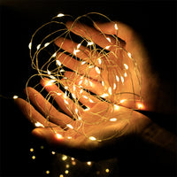 LED Fairy String Lights for Cake, Bouquet, Gift Box Decoration, and Stall Display