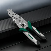 Multifunction Wire Stripping Pliers Versatile Cable Stripping Plier Allall-in-One Wire stripper/crimping Tool Lightweight for Electricians, Electrical Work, Quick Repairs