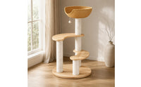 Wood Feline Climber  Perches Animal Furniture Sturdy and Stable