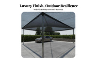 Protection Black Sunshade Net Heat Insulating Sun Shade Cloth Heavy Duty Black Mesh Sunshade Tear Resistant for Gardeners, Farmers, Balcony, Garden, Carport, Rooftop