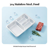 protein Freezer Box Quick Freezing Refrigerator Organizer Airtight closure for Parents