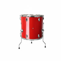 Fan Drum Cheer Team Drum Deformation Resistant 16 Inch Floor Tom for Cheerleaders, Competitions