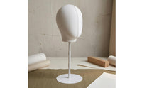 Adjustable Mannequin Head Stand Stainless Steel Base Hat Display Head Lightweight