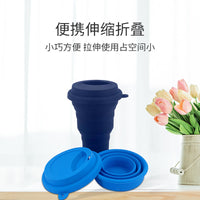 Collapsible Silicone Water Bottle, Portable & High-Temperature Resistant for Outdoor Sports