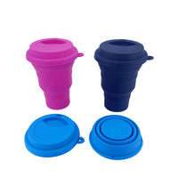 Collapsible Silicone Water Bottle, Portable & High-Temperature Resistant for Outdoor Sports