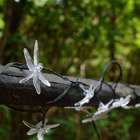 Solar LED Dragonfly String Lights Outdoor Decorative Christmas Garden Landscape Lighting
