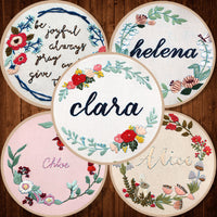 DIY 3D Ribbon Embroidery Kit for Beginners - Portuguese Artist Design