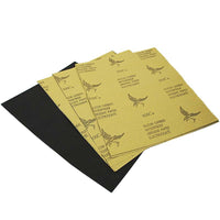Eagle Brand Waterproof Sandpaper Assortment, 60 to 2000 Grit for Polishing and Finishing