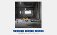 High-Precision Leak Detector for Water Underground Pipelines, Floor Heating, Adjustable, Portable