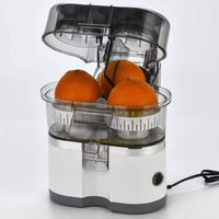 Electric Juicer with double Heads Countertop Electric Fruit Juicer Dishwasher Kitchen Appliance for Morning Kitchen Area