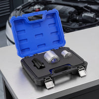 crankshafts Front Oil Seal Installer Tool Kit Heavy-Duty Main Shaft Seal Installer with Case for Auto Repair Shop, Garage