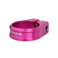 Seatpost Clamp with Titanium Screw Low-Profile Seatpost Clamp Rigid Hardware for Cyclists