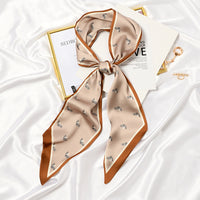 Fashionable Thin Long Scarf for Women - Versatile Necktie and Shawl