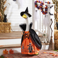 23-Inch Festive Porch Goose Cover for Christmas, Halloween, and Thanksgiving