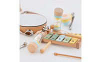 8 Pieces Percussion Set with Xylophone Early-Learning Young Child Instrument Set Preschool for Young Children
