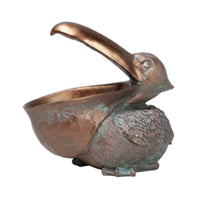 Seabird Figurine Textured Seabird Figurine Bowl Functional Key Holder for Collectors, Bookshelf, Office