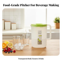 High Temperature Resistant Juice and Tea Pitcher Dribble-Leak-Proof-Proof-Leak-Proof-Proof Spout Large Capacity Drink Jug Long-Lasting