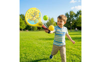 2 Pieces Children's Tennis Racket Sturdy Kids Tennis Racket Racquet Long-Lasting Toy Portable for Beginners, Backyard, Park
