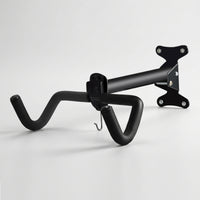 Space-Saving Bike Rack with Padded Hooks Scratch-Resistant Bike Wall Mount with Hook Anti-Slip Horizontal Cycle Wall Mount Heavy-Duty for Cyclists, Apartment, Garage