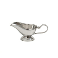 Sauce Boat Server Polished Gravy Boat Controlled Pouring Gravy Pitcher for Thanksgiving, Table Service