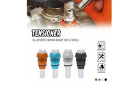 CNC Machined Timing Chain Tensioner Solid & Long-Lasting Timing Chain Tensioner Adjuster Anodized Finish Motorcycle Part Easy Installation for Performance Riders