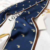 Fashionable Thin Long Scarf for Women - Versatile Necktie and Shawl