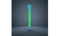 Space-Saving Wall Cat Toy Swatting Cat Toy with Cords Soft Toys Elastic for Kittens, Walls, Doors