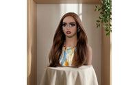 Hairpiece Display Bust Easy to Clean Hairpiece Display Head Female Mannequin Head