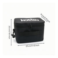 Electric Air Pump Bag Lightweight Paddle Board Pump Bag Zippered for Beach