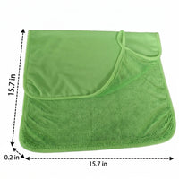 Twisted Loop Drying Towel, 40cm x 40cm Microfibre Towel for Car Washing, Tear-Resistant Microfiber Cloths with Reinforced Edges