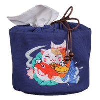 DIY Embroidery Kit for Beginners - Tissue Box with Ribbon Embroidery