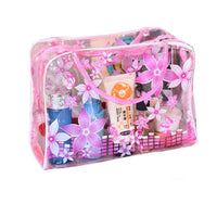 Waterproof Transparent Toiletry Bag Large Capacity Travel Cosmetic Organizer for Women