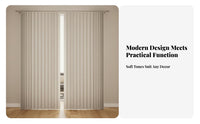 Punch-No-Drill Installation Folding Partition Curtain Foldable Design Accordion Room Divider Space-Saving Accordion Folding Partition Easy Setup for Apartment Dwellers, Homeowners, Away Ice Managers, Bedroom, Doorway, Events