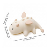 LED Rechargeable Dinosaur Night Light Matte Dinosaur Night Light Portable Dino Lamp Soft for Room Display