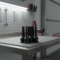 7 Pieces 3/8 Drive Metric Hex Piece Set Single-Piece Construction 3/8 Inch Drive Hex Socket Set Power Tool Accessory