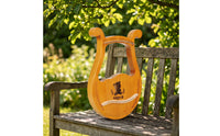 16-String Lyre Portable Lyre Acoustic Musical Instrument for Beginners, Students, Home Practice