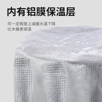 Portable Insulated Foldable Foot Bath Basin for Travel and Outdoor Use