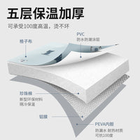 Portable Insulated Foldable Foot Bath Basin for Travel and Outdoor Use