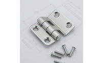 Thickened Offset Tri-Fold Hinge 304 Stainless Steel Hinge Mirror Finish Industrial Hardware for Manufacturers