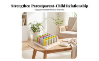 Wooden Peg Board Toy Bright Colors Wooden Peg Board Smooth Pegs Fine Coordination Practice Toy for Young Children, Preschoolers