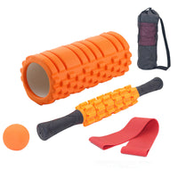 Wolf Tooth Yoga Column Massage Stick Fascia Ball Set Hollow Foam Roller Pilates Yoga Shaft
